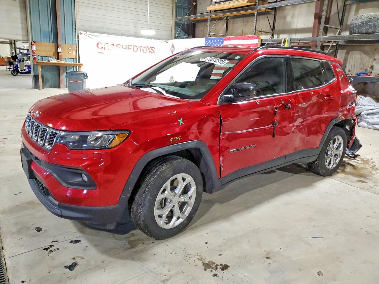 2024 Jeep Compass Latitude, VIN 3C4NJDBN0RT161290 — Undercarriage