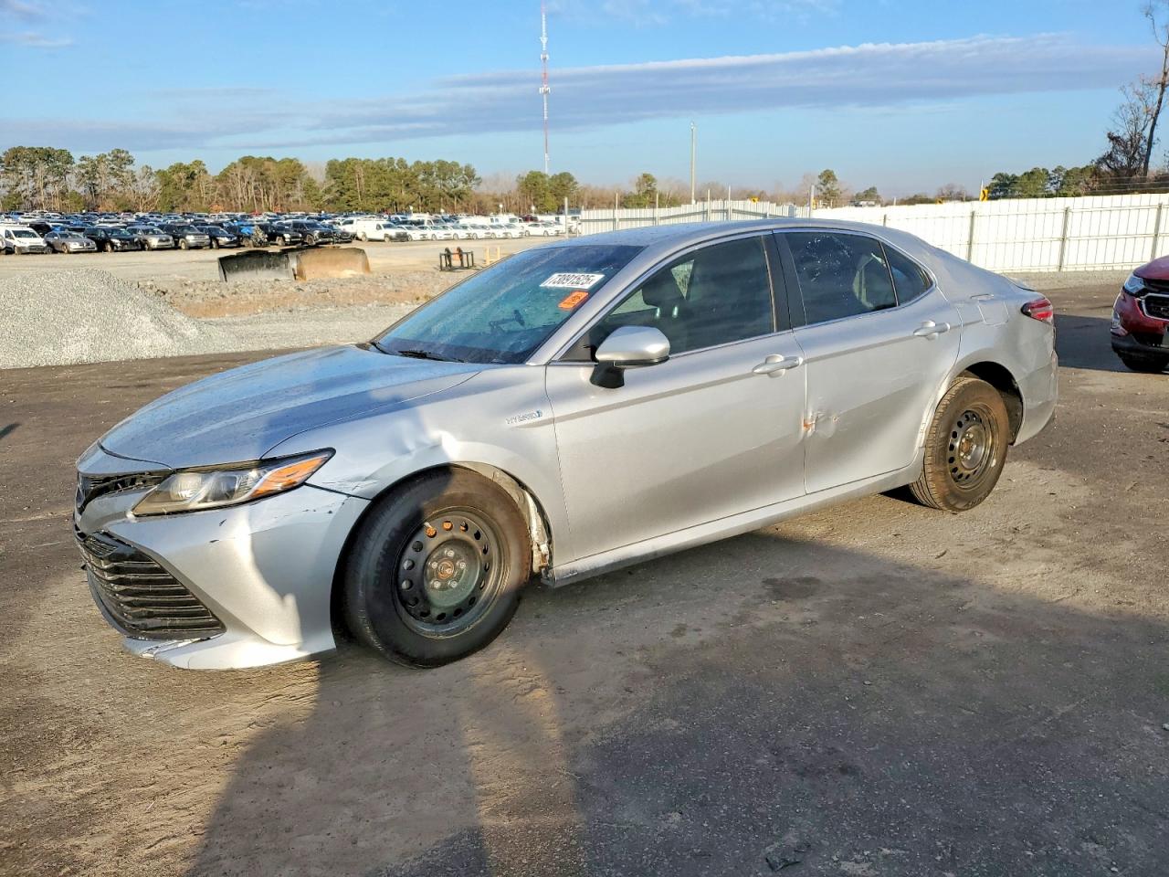 2019 Toyota Camry Hybrid LE, VIN 4T1B31HK0KU511467 — Burn