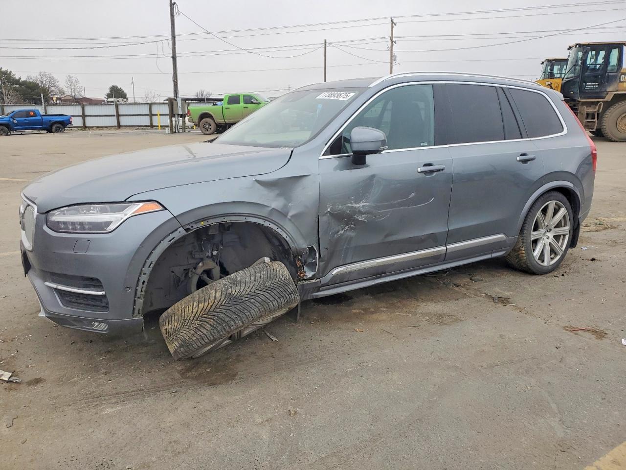 2019 Volvo XC90 Inscription, VIN YV4A22PL5K1465281 — Frame damage