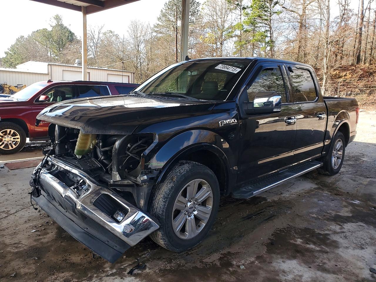 2019 Ford F-150 XLT, VIN 1FTEW1C46KFB58299 — Фото с аукциона 1 of 12