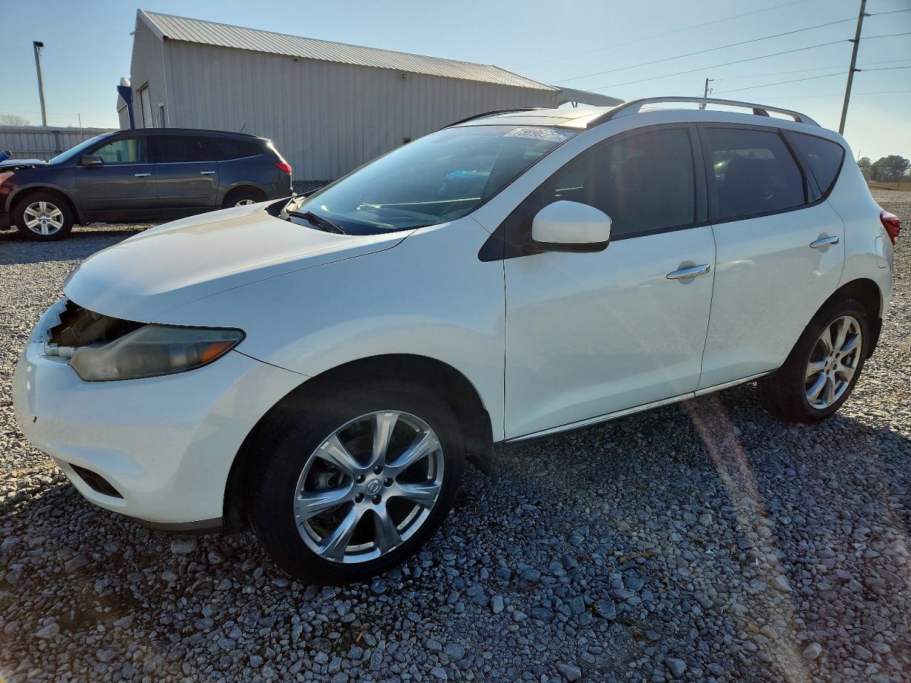 2012 Nissan Murano SV, VIN JN8AZ1MU7CW121045 — Front end