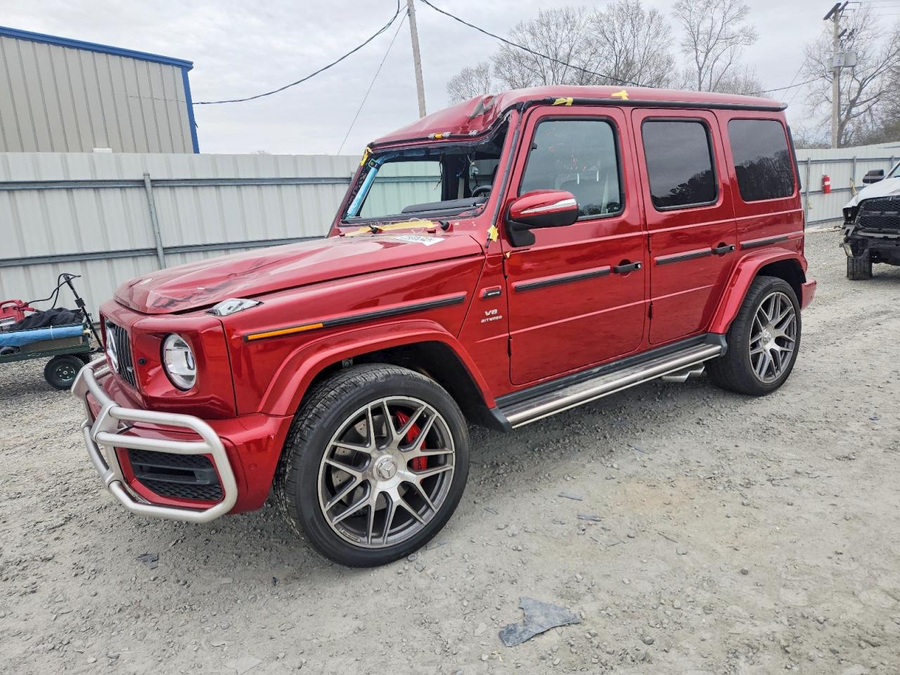 2022 Mercedes-Benz G 63 AMG, VIN W1NYC7HJ3NX458977 — Front end