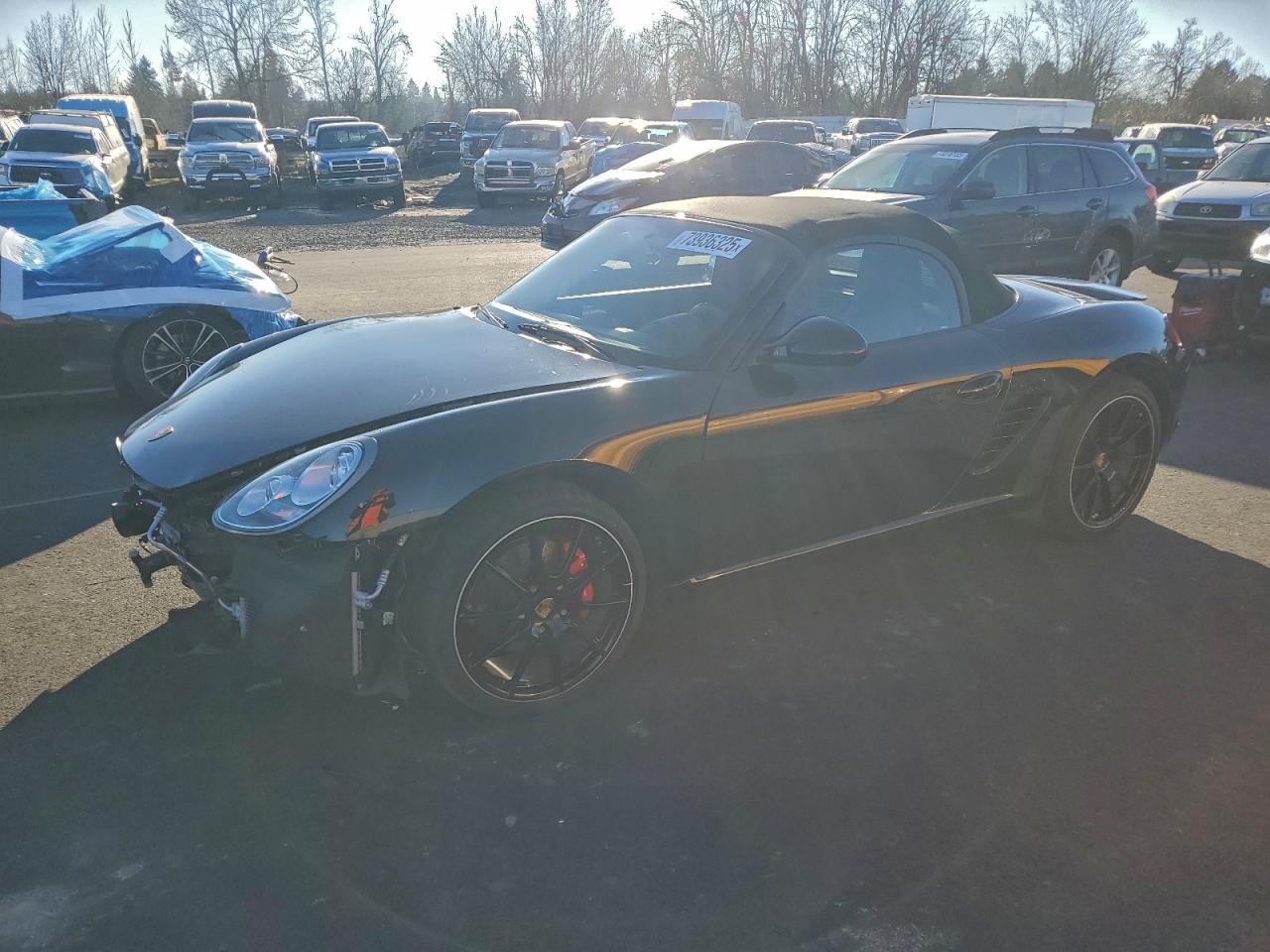 2011 Porsche Boxster S, VIN WP0CB2A81BS730076 — Front end
