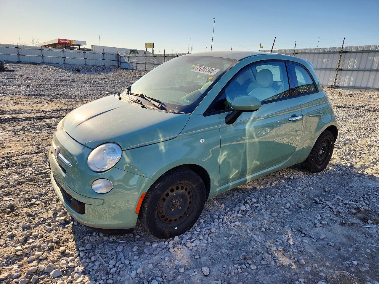 2014 FIAT 500 Pop, VIN 3C3CFFAR0ET287169 — Front end