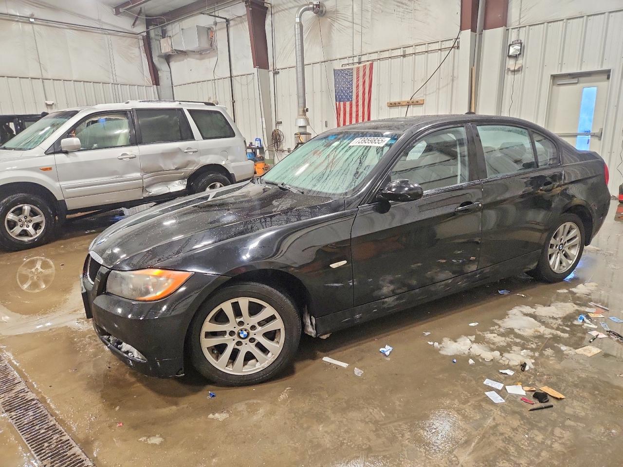 2007 BMW 3 Series 328i, VIN WBAVA335X7KX83450 — Undercarriage