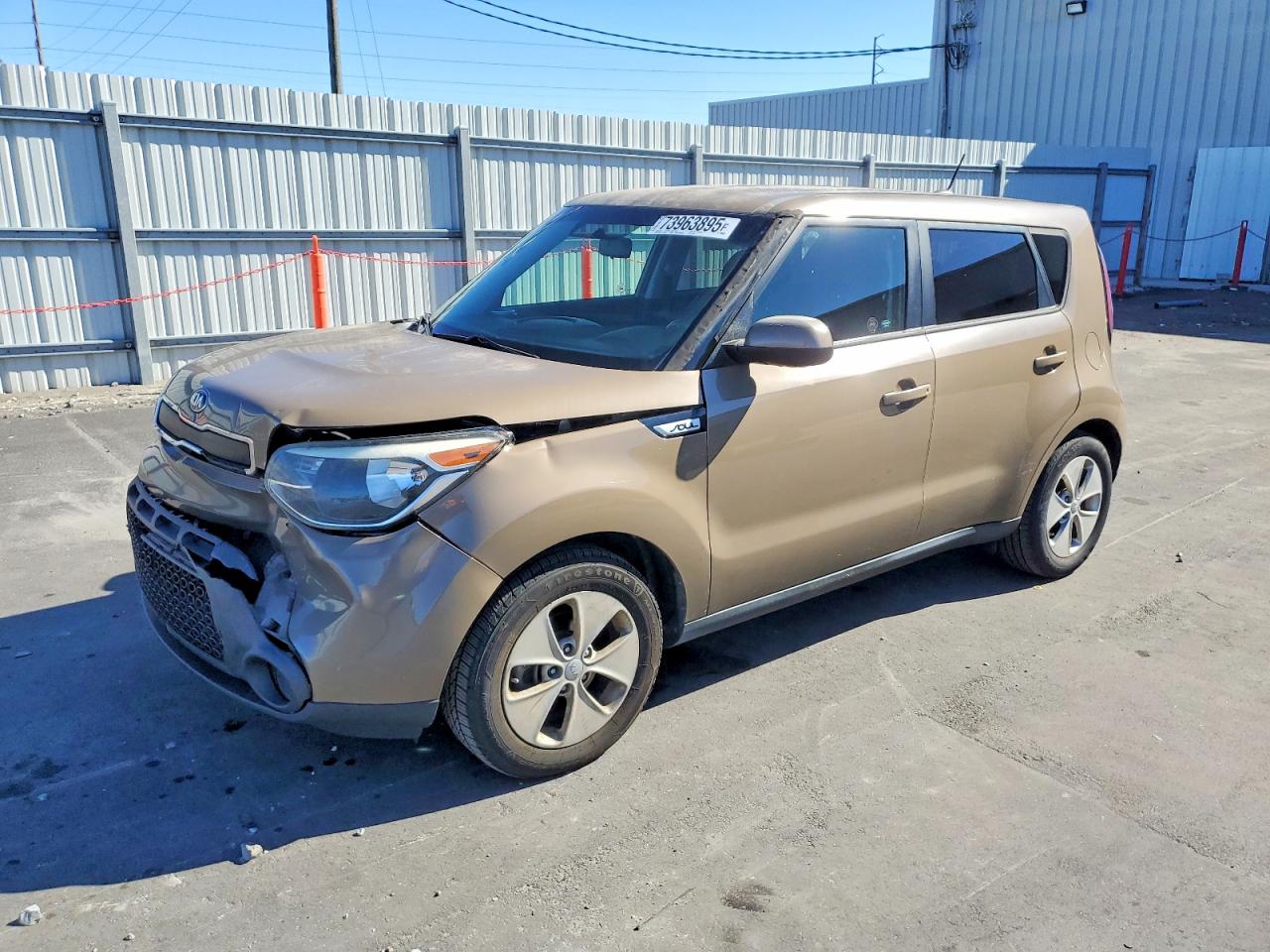 2016 Kia Soul, VIN KNDJN2A28G7299997 — Front end