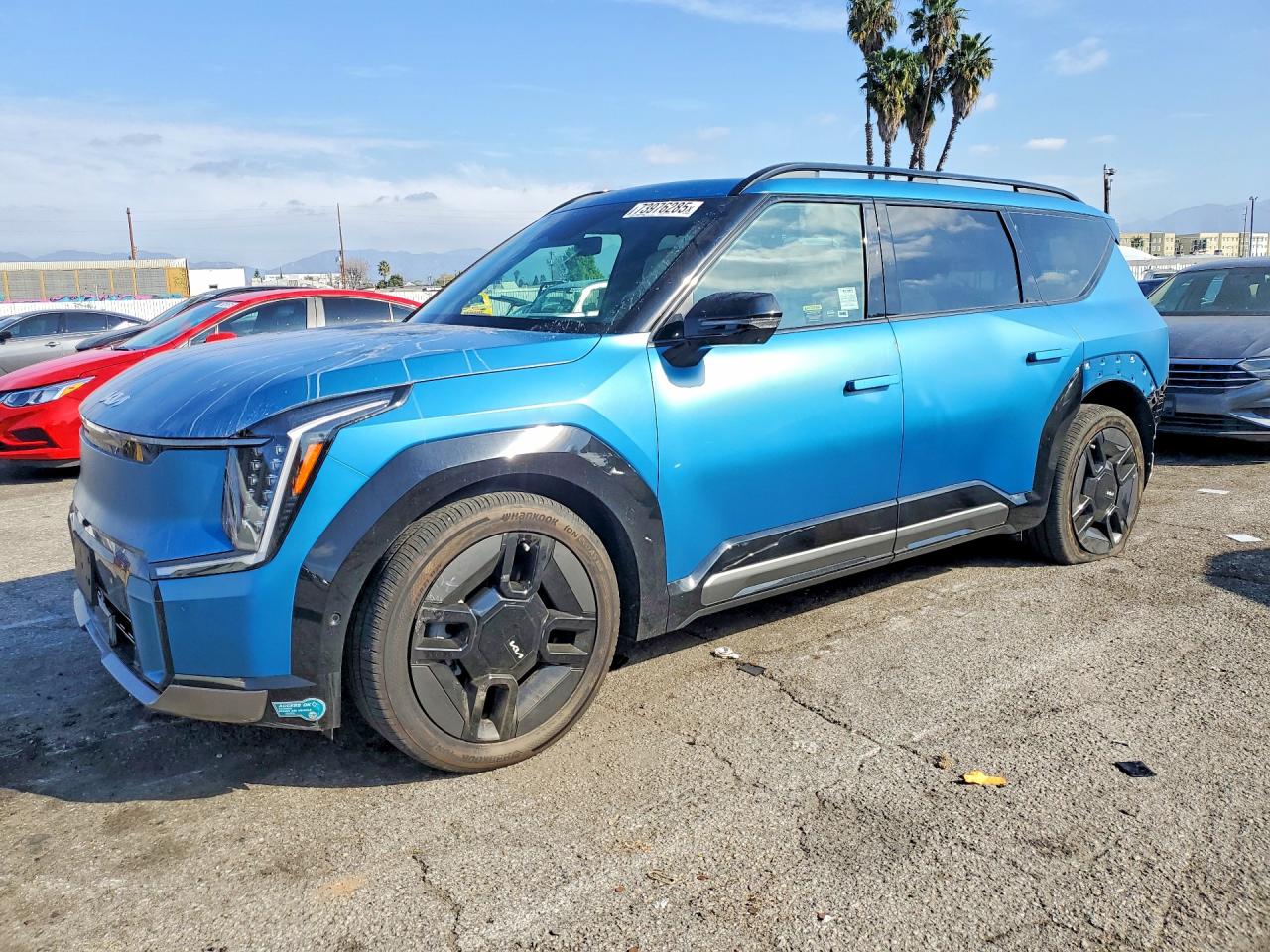 2024 Kia EV9 GT-Line, VIN KNDAEFS56R6031720 — Rear end