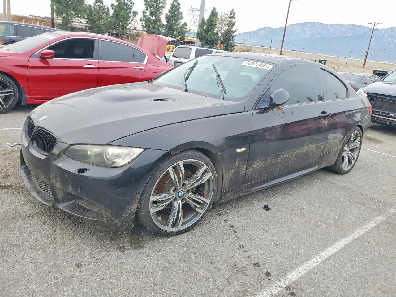 2007 BMW 3 Series 328i, VIN WBAWV13587PK48617 — Partial repair