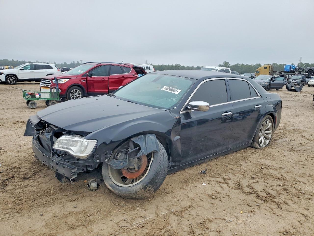 2018 Chrysler 300 Limited, VIN 2C3CCAEG9JH136869 — Frame damage