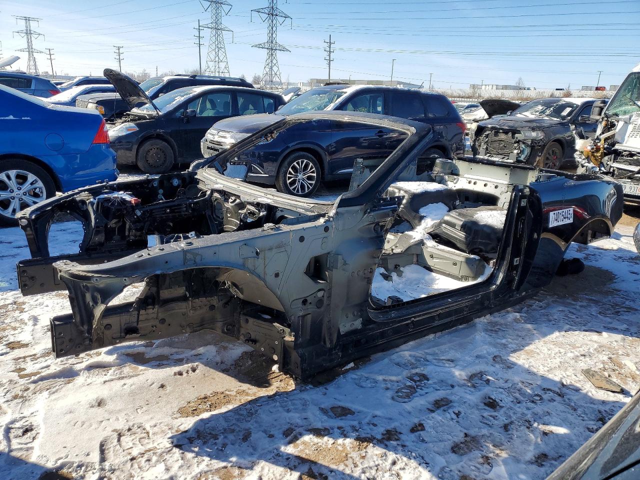 2019 Rolls-Royce Dawn, VIN SCA666D58KU115921 — Stripped