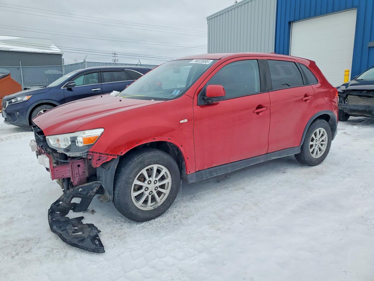 2017 Mitsubishi Outlander Sport SE, VIN JA4AJ3AUXHZ605441 — Front end