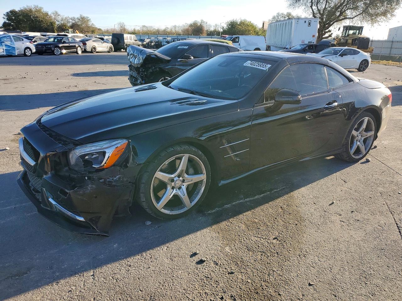 2013 Mercedes-Benz SL 550, VIN WDDJK7DA1DF011883 — Front end
