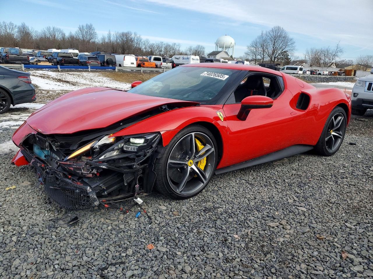 2023 Ferrari 296, VIN ZFF99SLA3P0290257 — Front end
