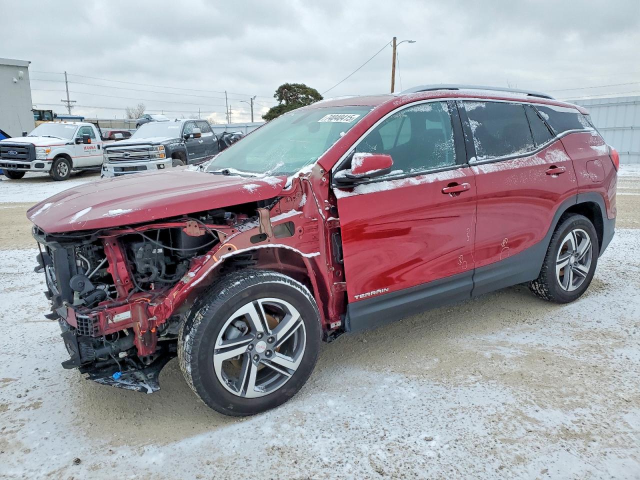 2018 GMC Terrain SLT, VIN 3GKALVEV5JL246631 — Partial repair
