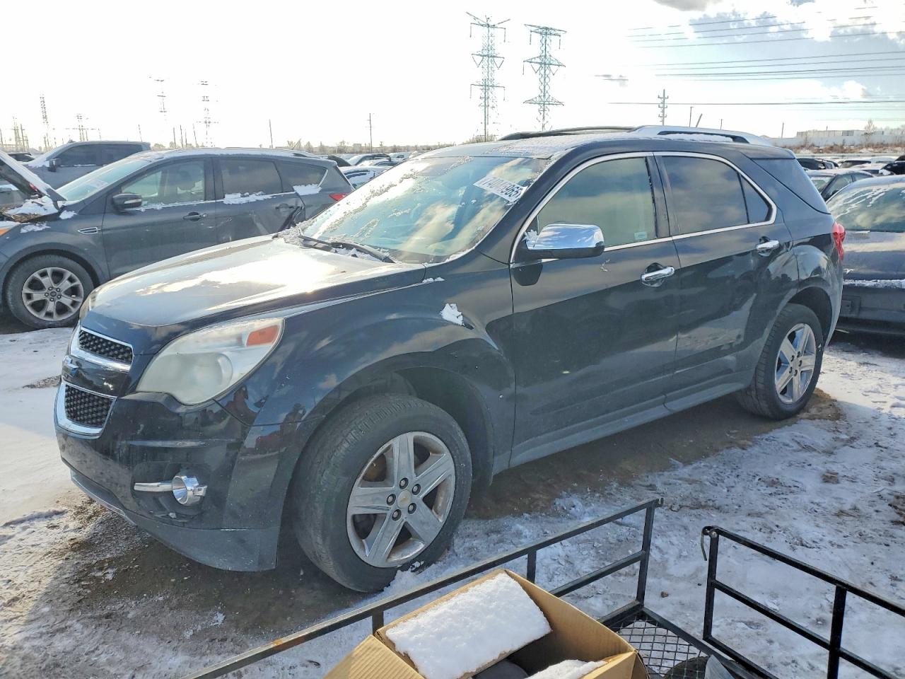 2014 Chevrolet Equinox LTZ, VIN 2GNALDEKXE6365966 — Partial repair