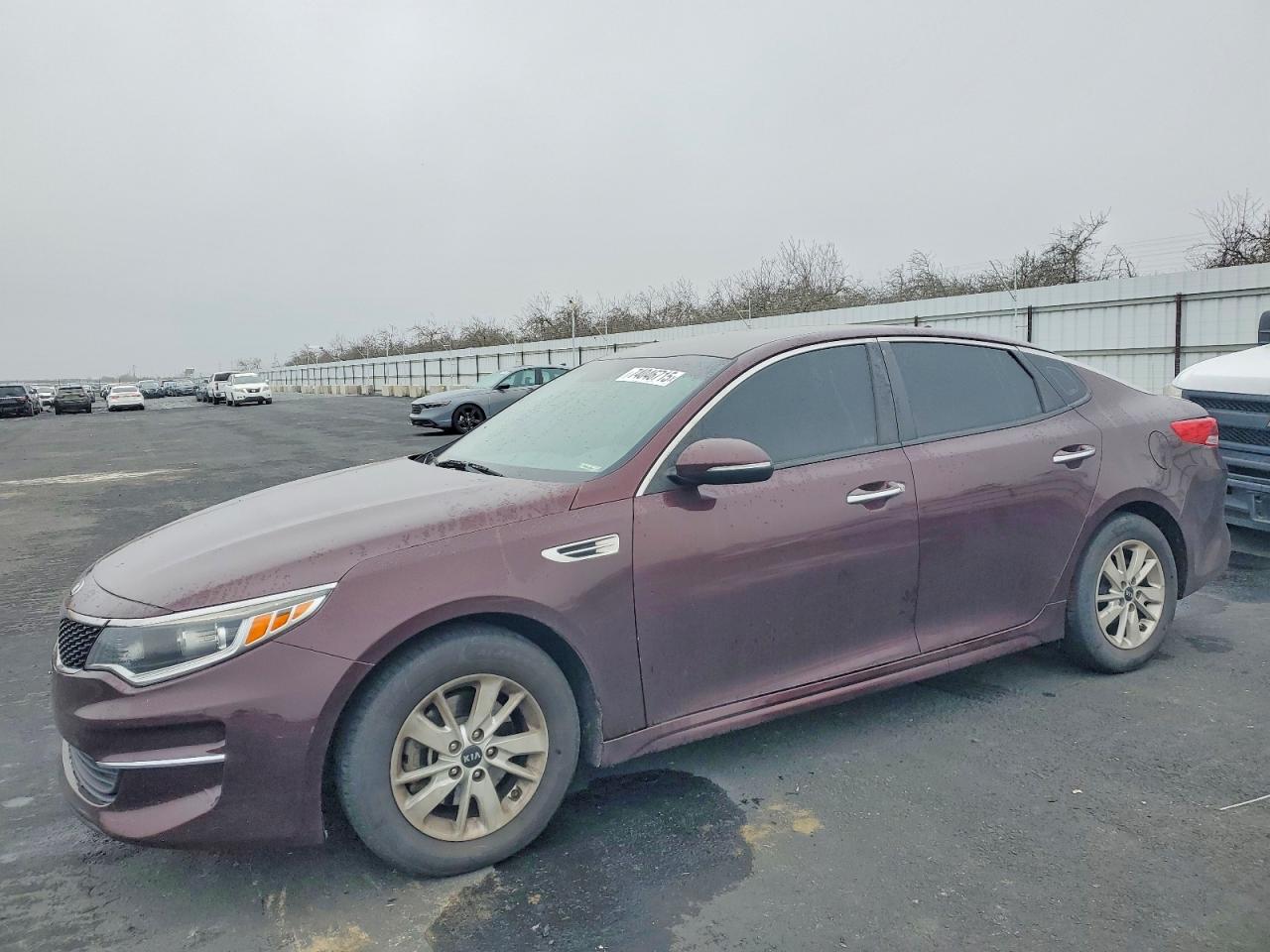 2018 Kia Optima S, VIN 5XXGT4L39JG198225 — Prior damage history