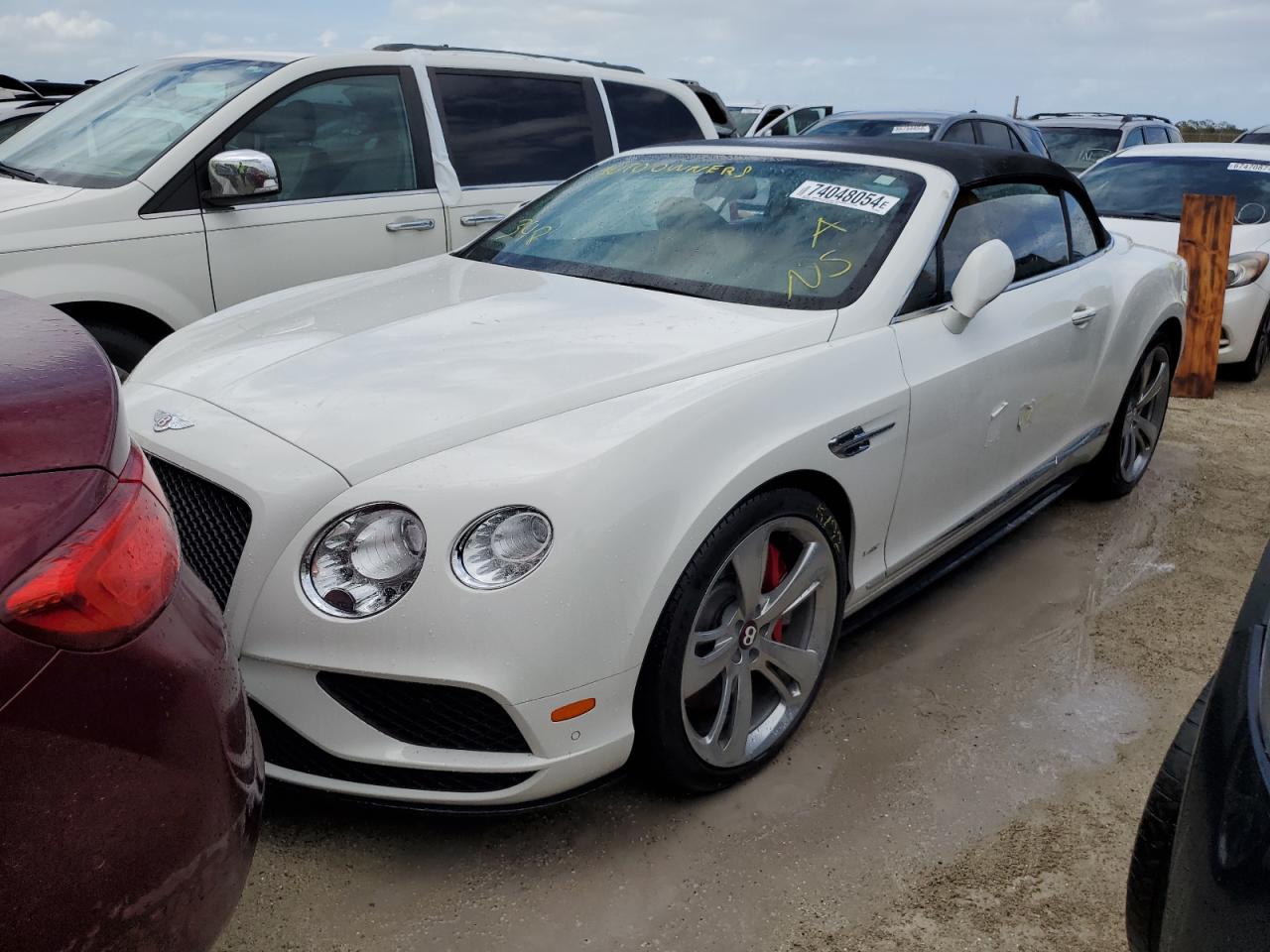 2016 Bentley Continental GT S, VIN SCBGH3ZA4GC054160 — Water / flood