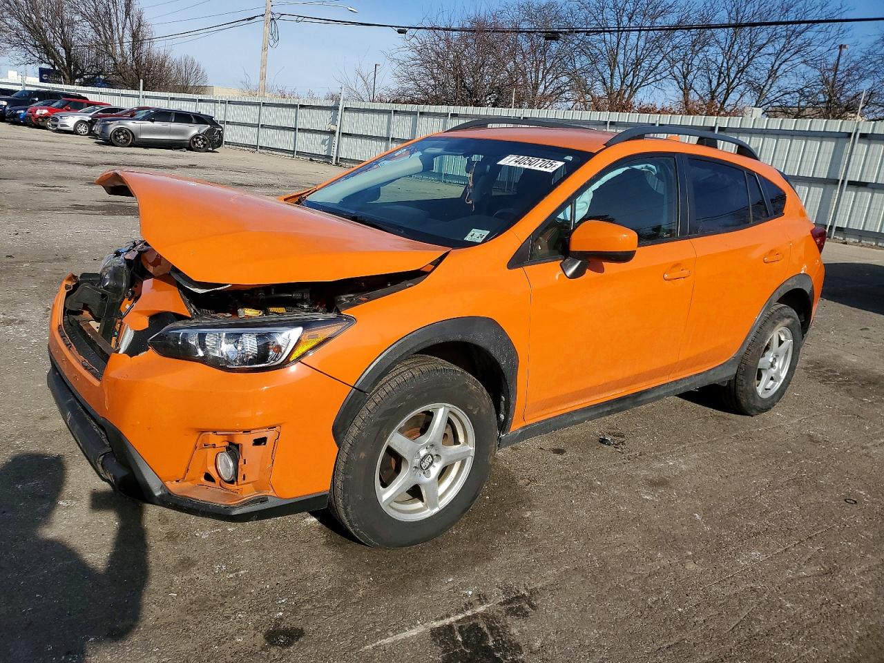 2019 Subaru Crosstrek Premium, VIN JF2GTACC9K8306038 — Front end