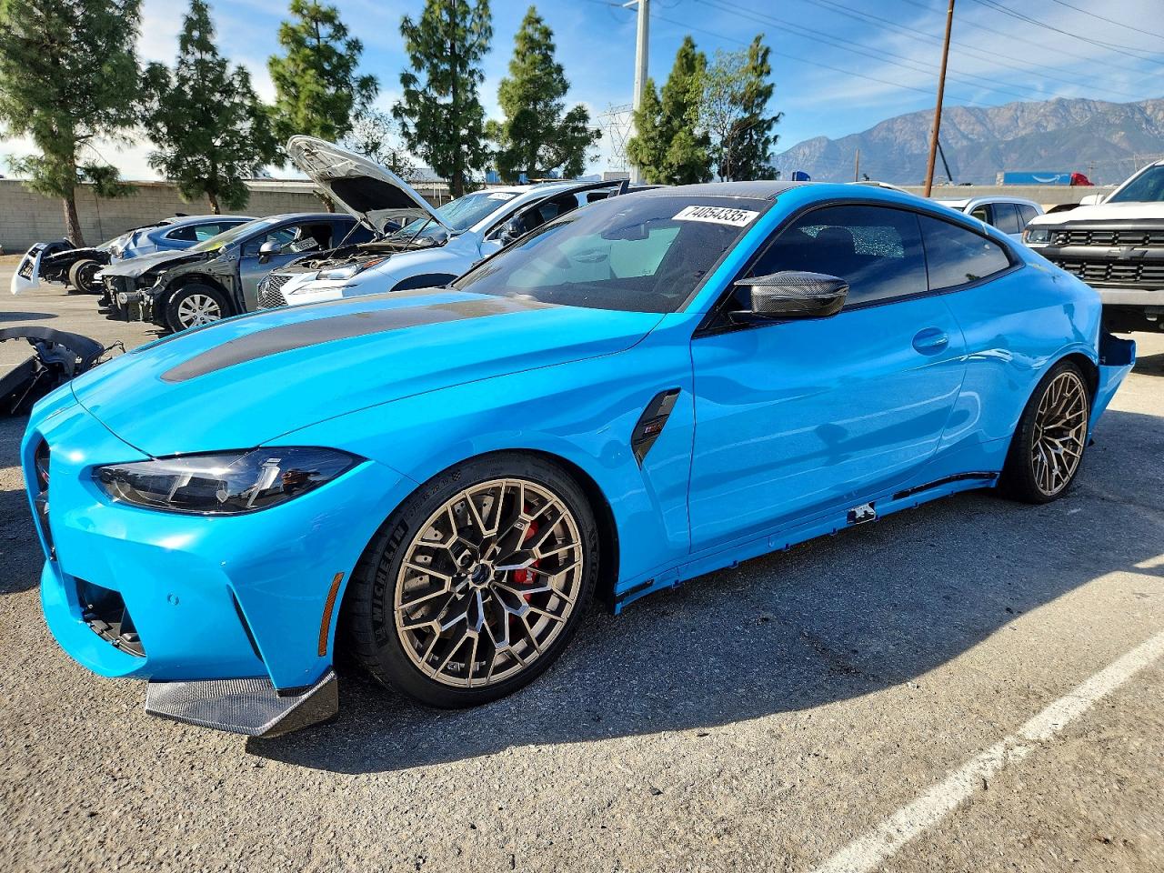 2025 BMW M4, VIN WBS43HK08SCU85762 — Rear end