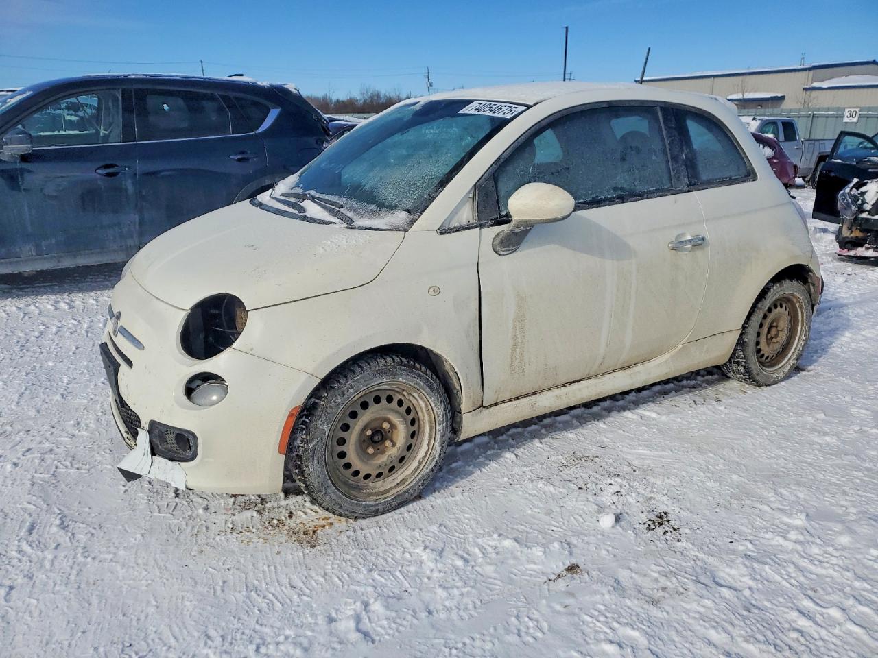 2014 FIAT 500 Sport, VIN 3C3CFFBR2ET215002 — Front end