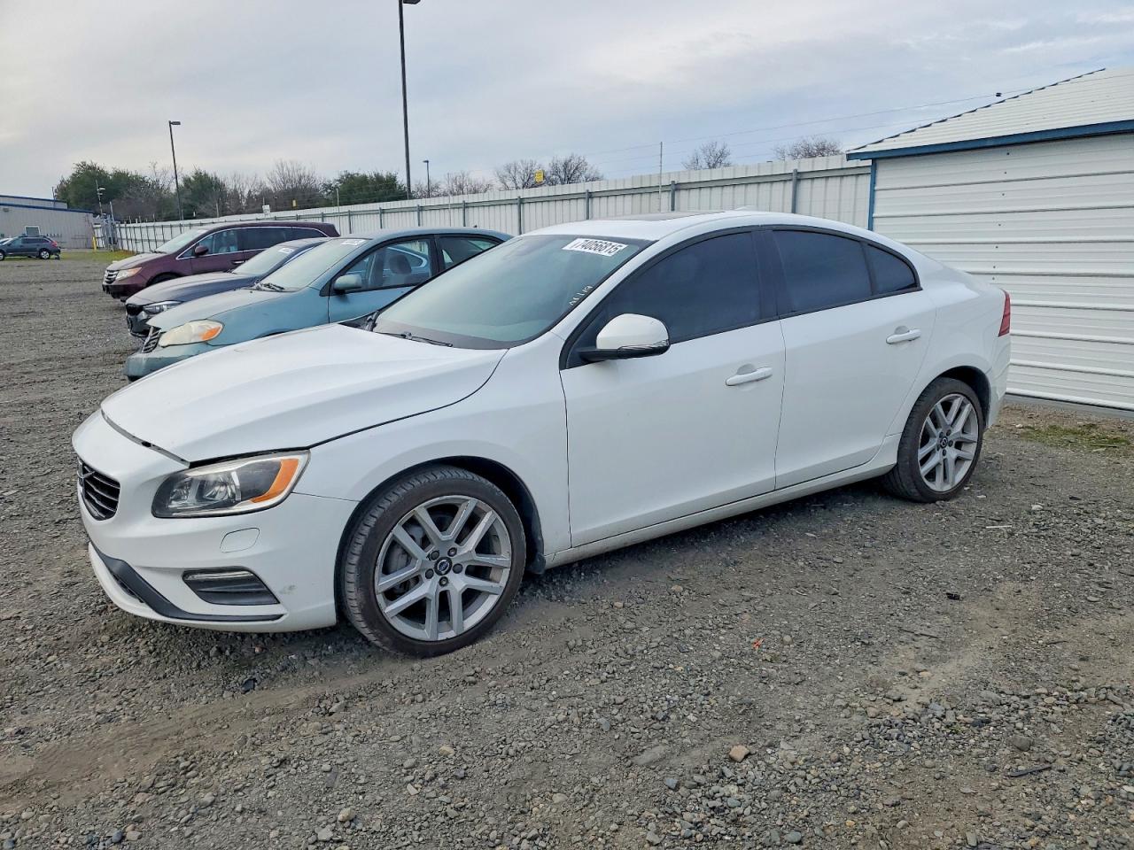 2017 Volvo S60 Dynamic, VIN YV140MTL8H2431839 — Front end
