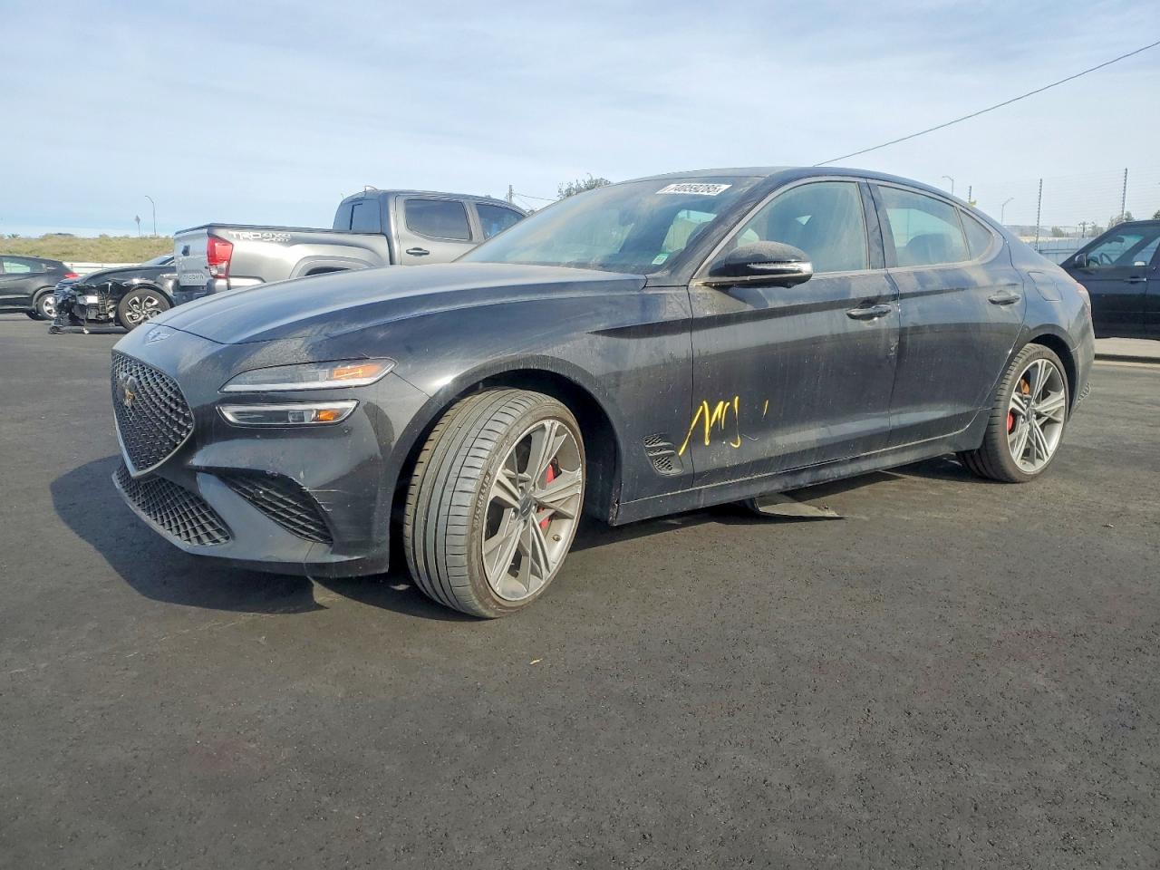 2025 Genesis G70 Sport Advanced, VIN KMTG54SE9SU152663 — Water / flood