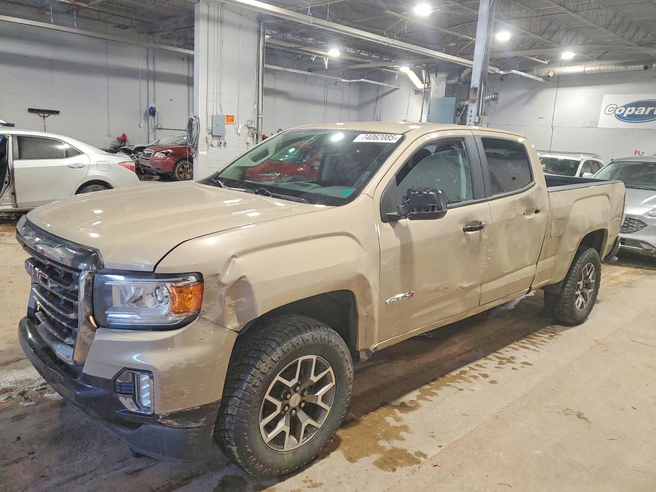 2022 GMC Canyon 4WD AT4, VIN 1GTG6FEN9N1253078 — All over