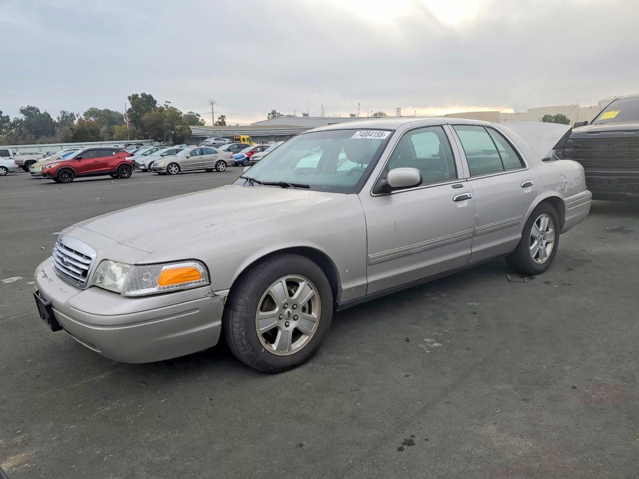 2011 Ford Crown Victoria LX, VIN 2FABP7EV0BX148547 — Rear end