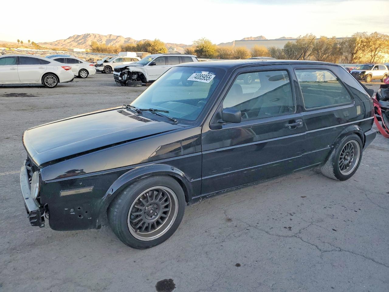 1991 Volkswagen Golf, VIN 3VWDB21G0MM040646 — Front end