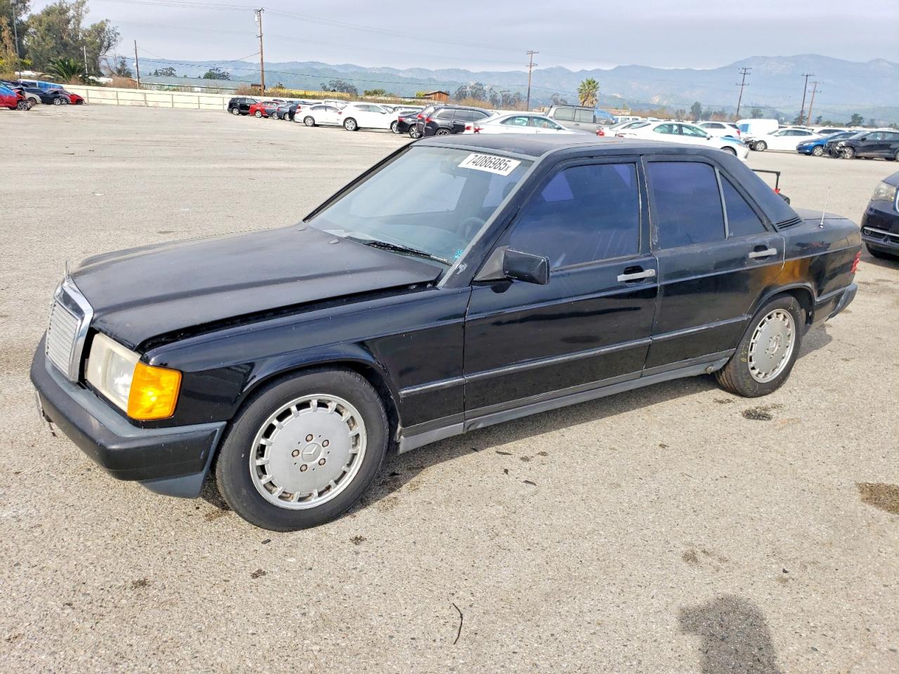 1987 Mercedes-Benz 190 E, VIN WDBDA28D7HF285689 — Minor dents and scratches