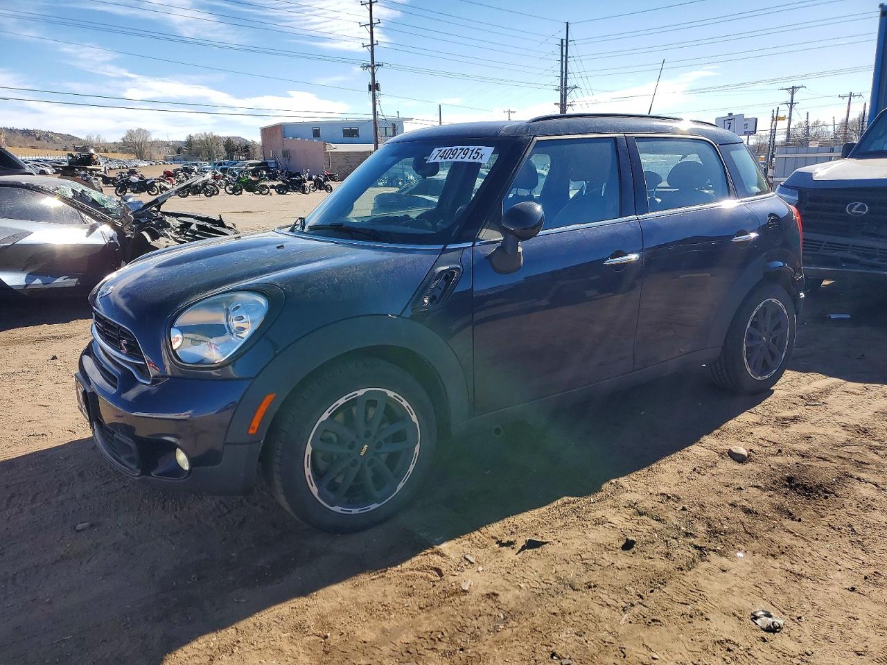 2016 MINI Countryman S, VIN WMWZC3C55GWT08194 — Зад