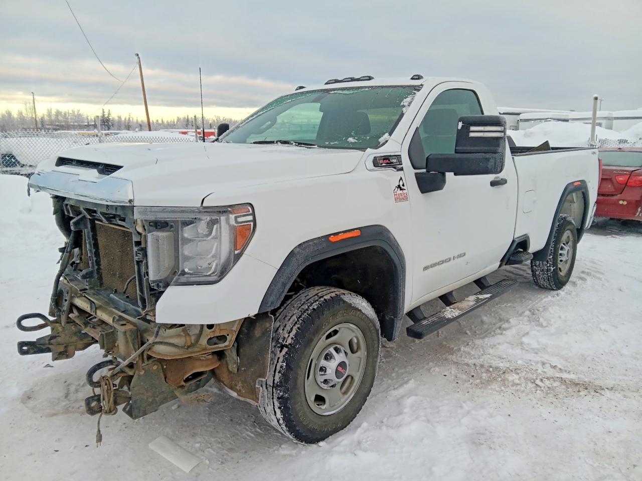 2023 GMC Sierra 2500HD Pro, VIN 1GT39LE75PF142443 — Front end