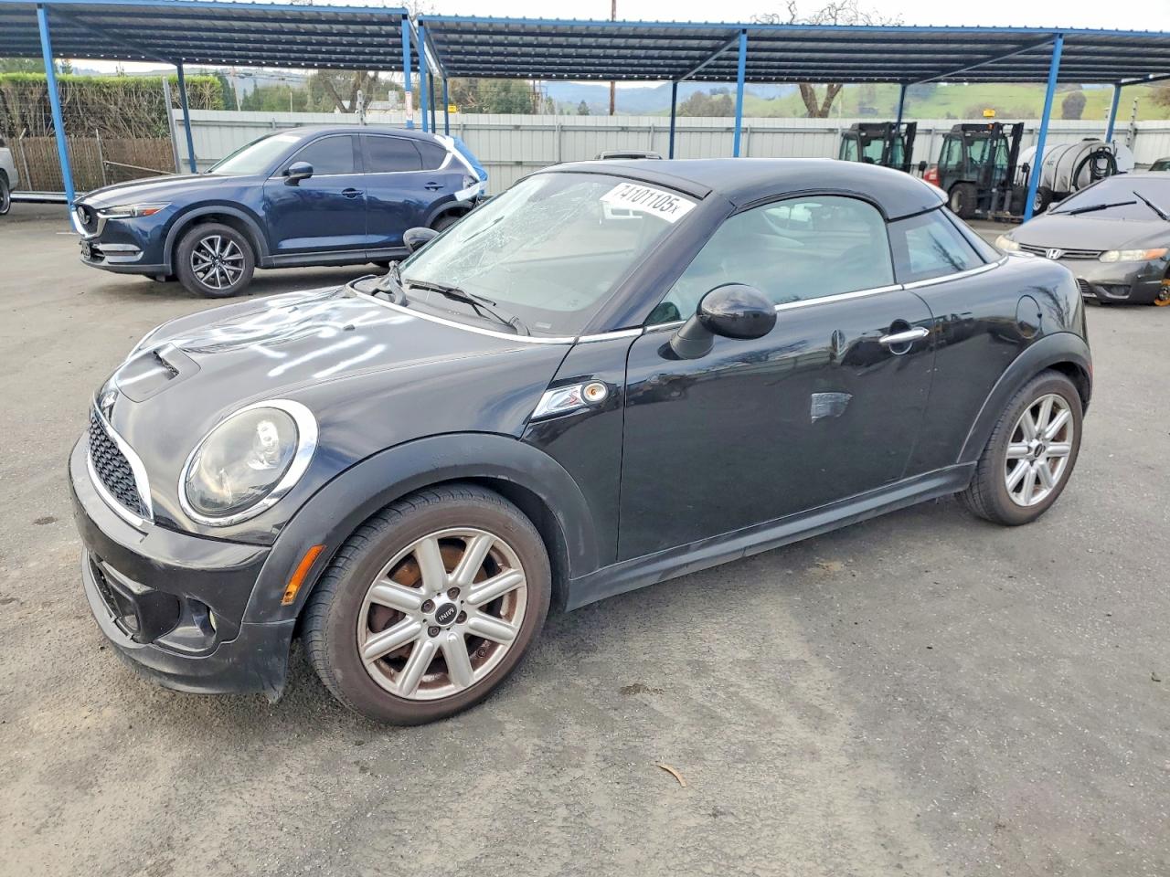 2013 MINI Coupe S, VIN WMWSX3C59DT466377 — Vandalism