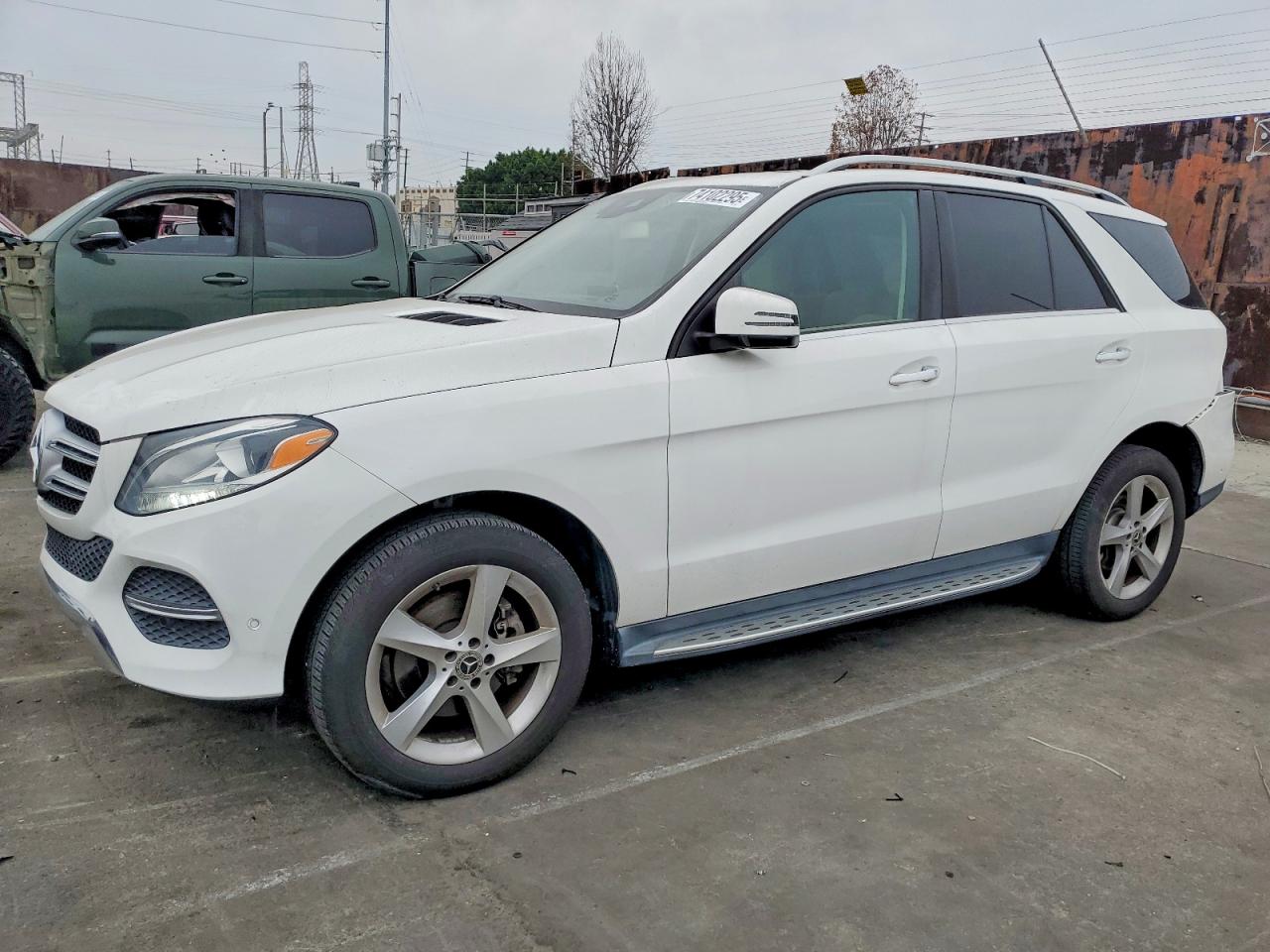 2017 Mercedes-Benz GLE 350, VIN 4JGDA5JBXHA939878 — Rear end