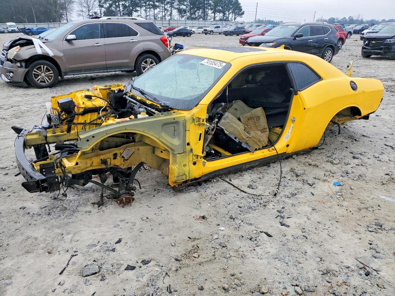 2018 Dodge Challenger SRT Hellcat, VIN 2C3CDZC92JH245187 — Vandalism