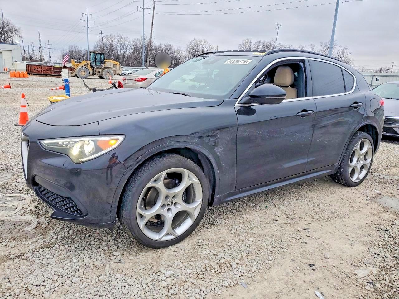2023 Alfa Romeo Stelvio Ti, VIN ZASPAKBN9P7D64216 — Крыша