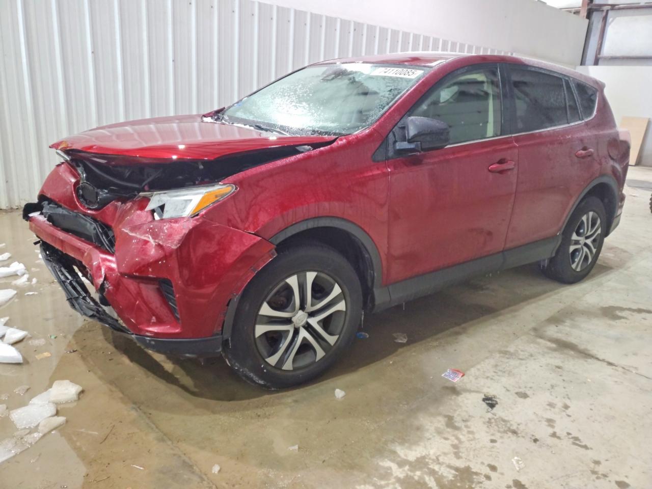 2018 Toyota RAV4 LE, VIN JTMZFREV7JD111413 — Front end