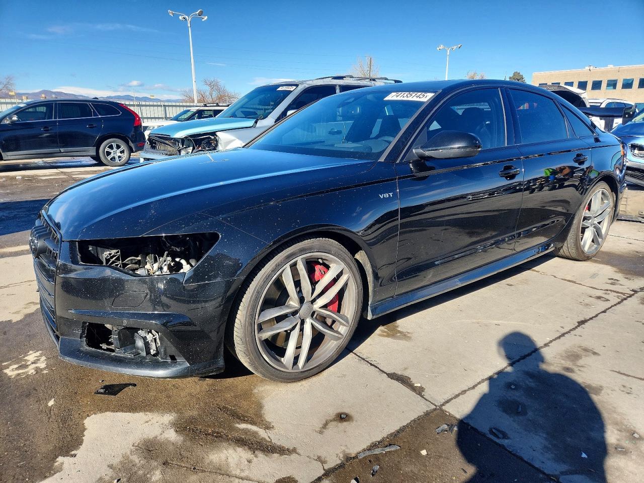 2017 Audi S6 Prestige, VIN WAUHFAFC3HN118404 — Перед