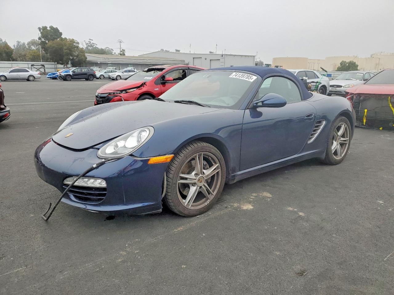 2011 Porsche Boxster, VIN WP0CA2A80BS710825 — Front end