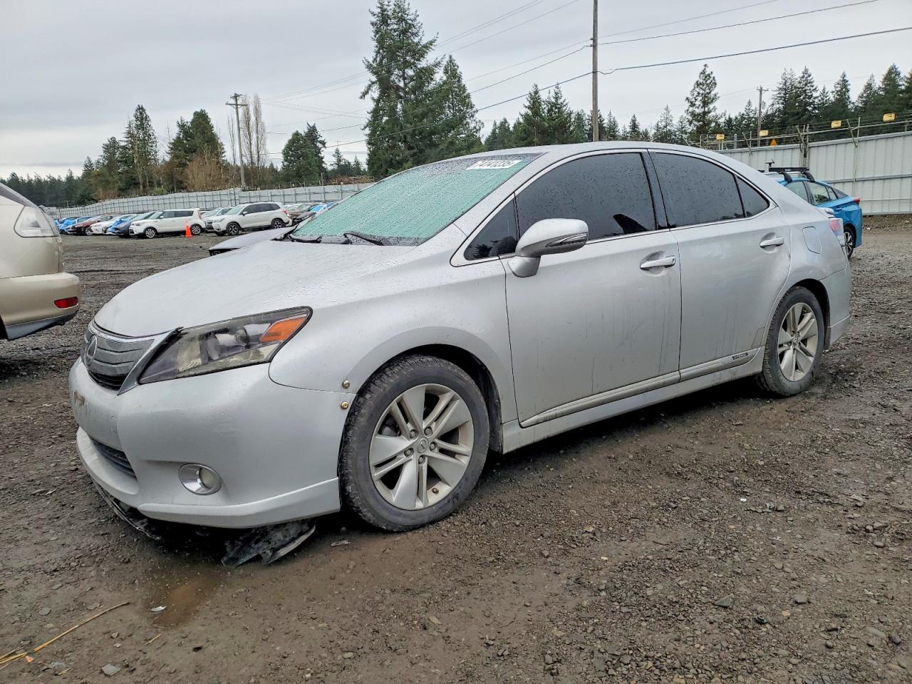 2012 Lexus HS 250h, VIN JTHBB1BA4C2048817 — Rear end