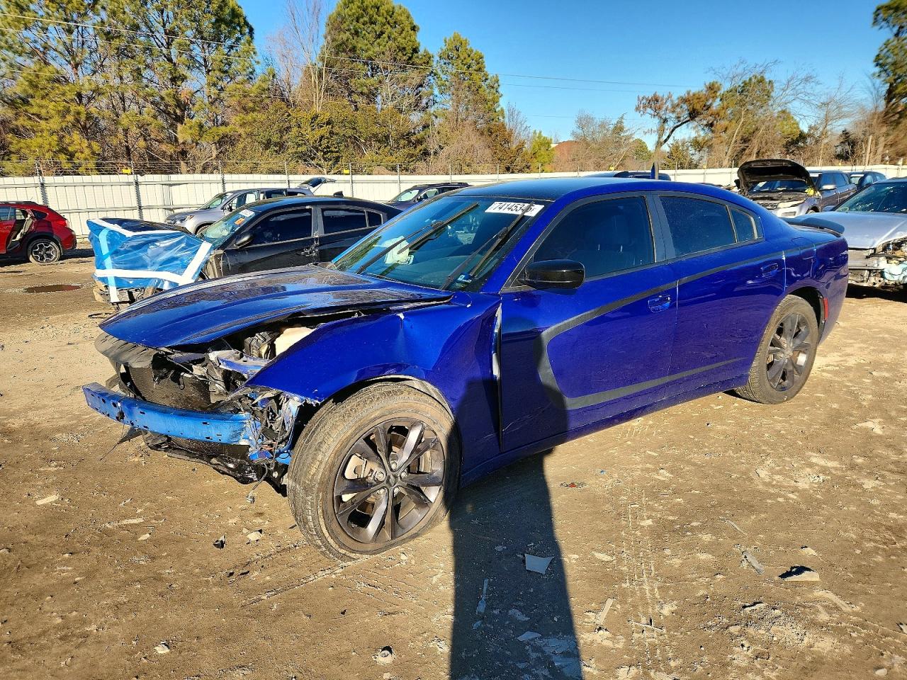 2021 Dodge Charger SXT, VIN 2C3CDXJG9MH679732 — Front end