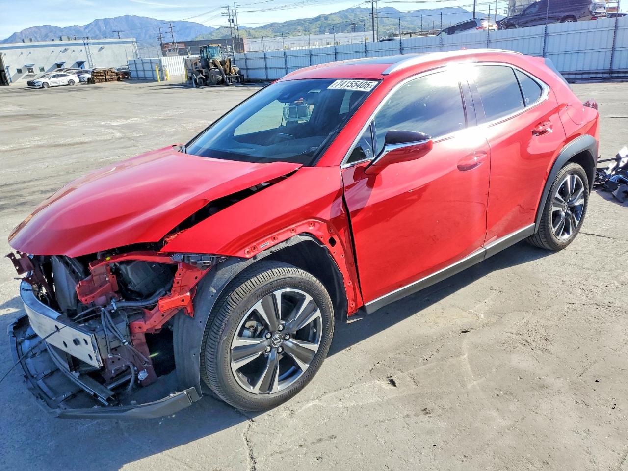 2024 Lexus UX 250h, VIN JTHX6JBH3R2176384 — Перед