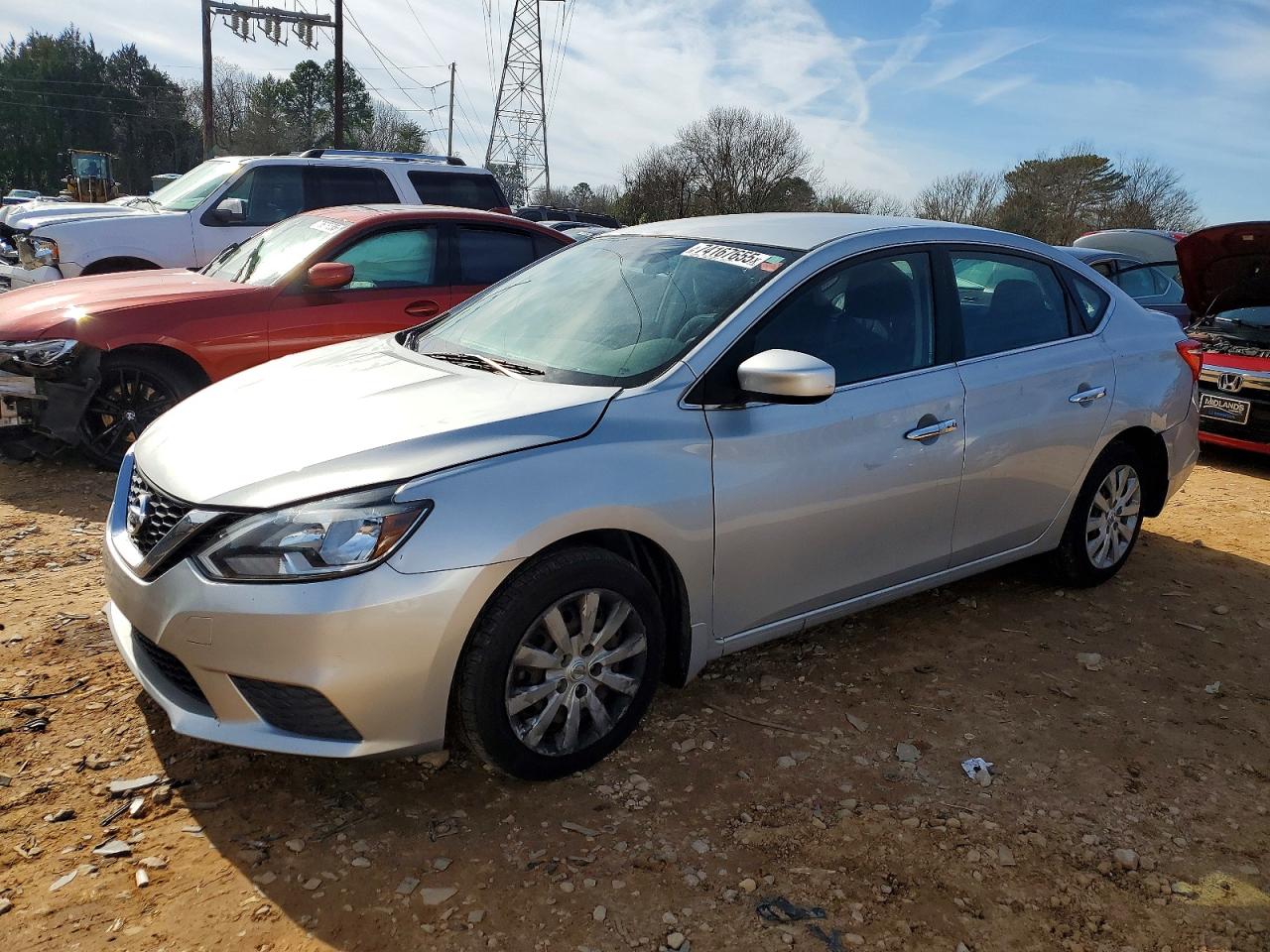 2016 Nissan Sentra SR, VIN 3N1AB7AP8GY239706 — Фото с аукциона