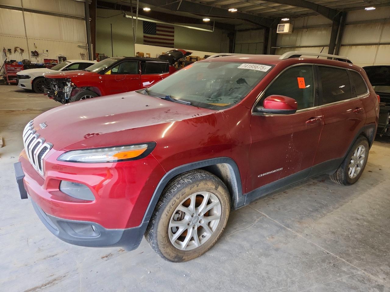 2015 Jeep Cherokee Latitude, VIN 1C4PJMCS5FW795133 — Biohazard / chemical