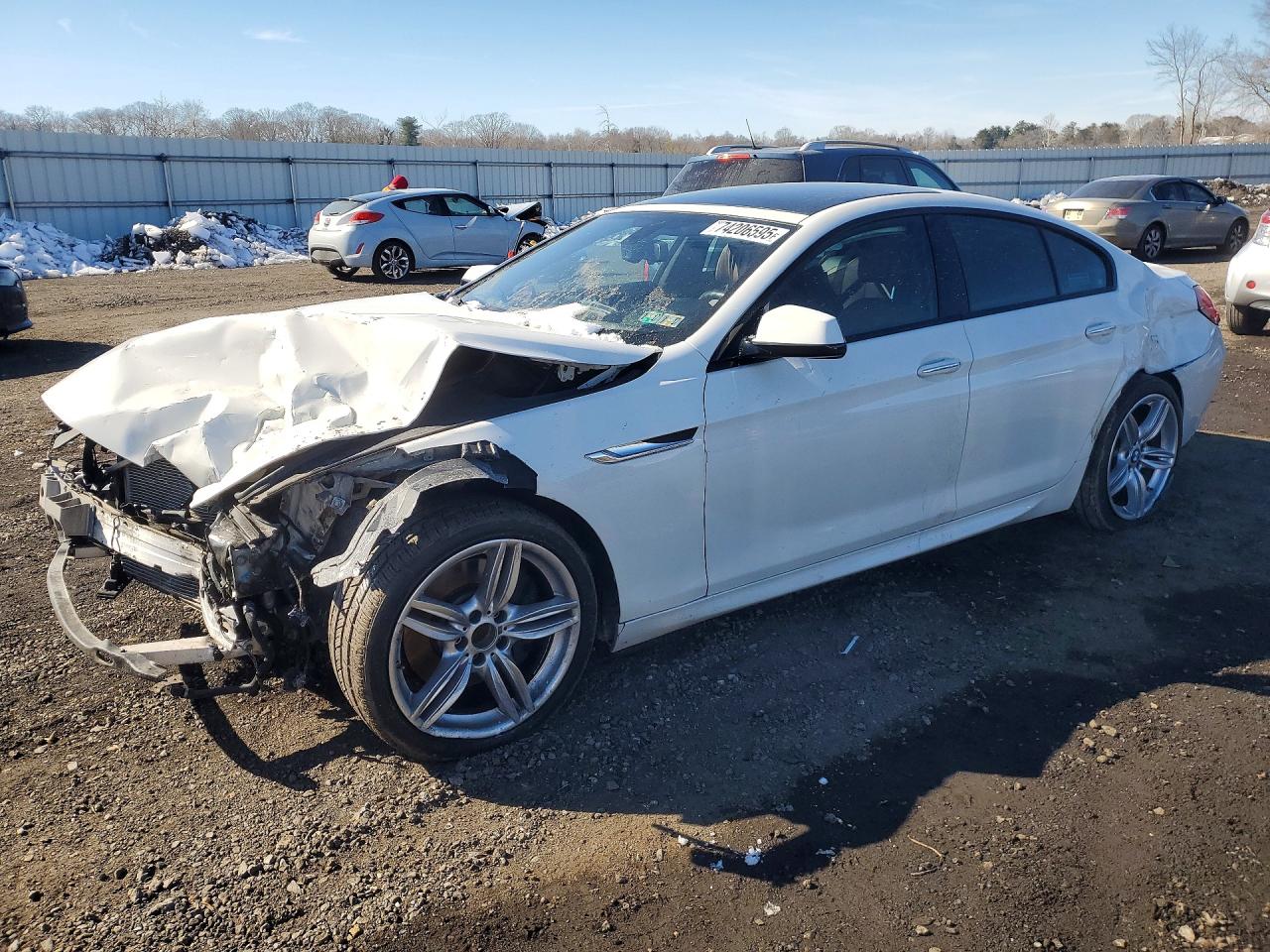2014 BMW 6 Series 640i, VIN WBA6A0C57ED317320 — Front end