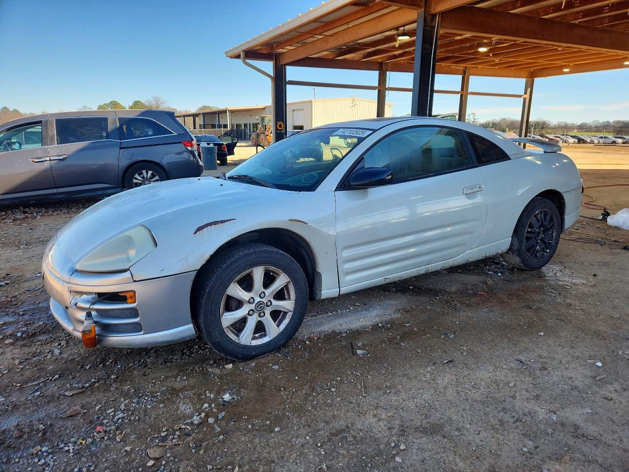 2001 Mitsubishi Eclipse GS, VIN 4A3AC44G71E230467 — Зад