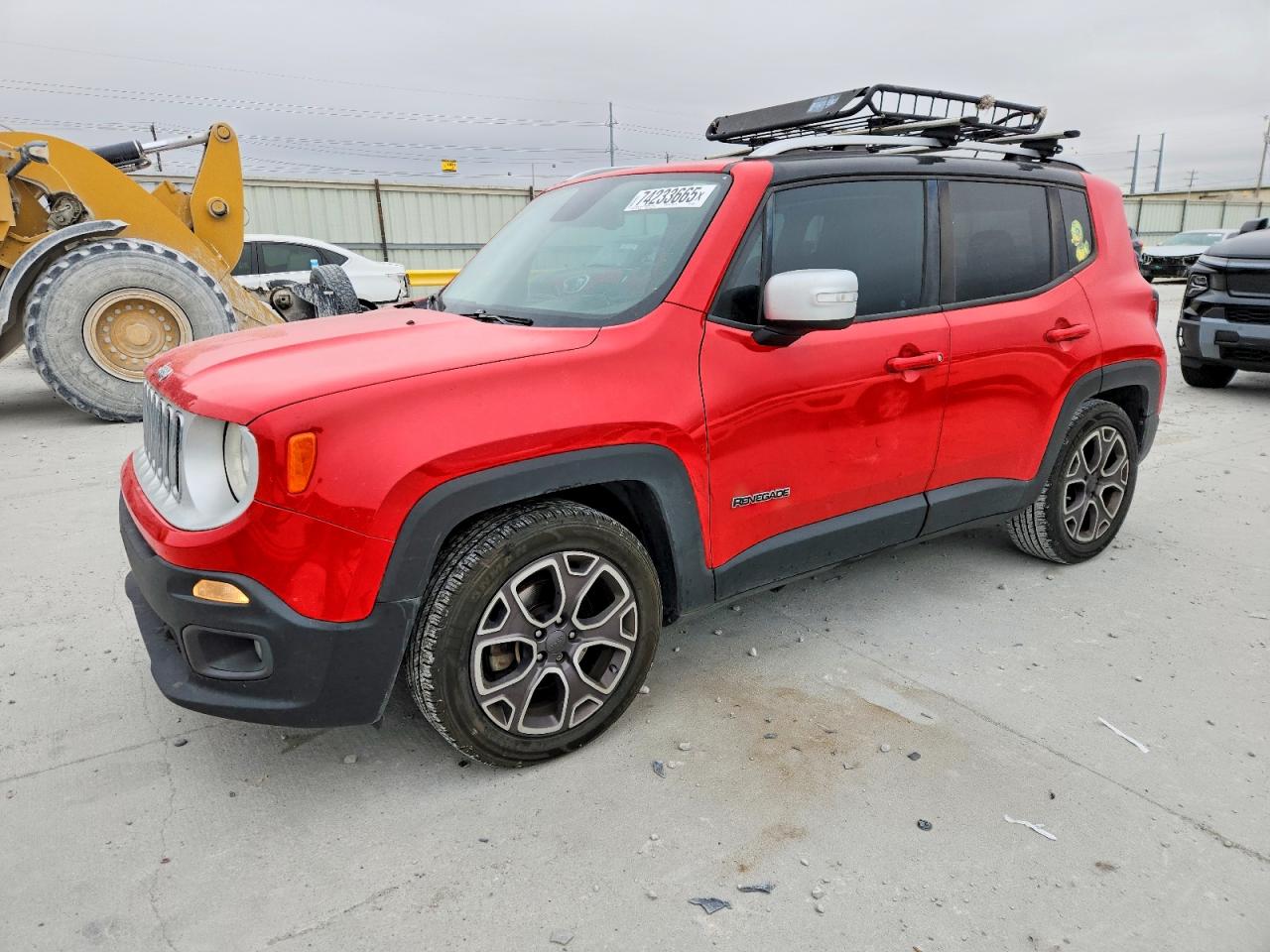 2017 Jeep Renegade Limited, VIN ZACCJADB5HPG53117 — Front end