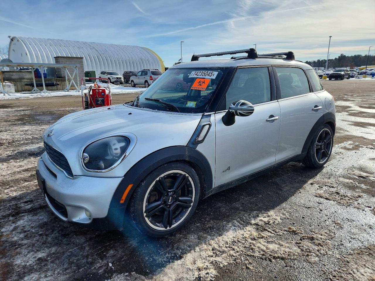 2013 MINI Countryman S ALL4, VIN WMWZC5C53DWM16157 — Front end