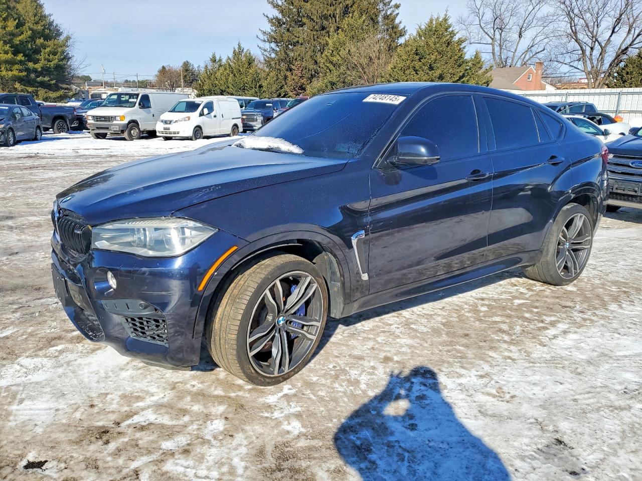 2015 BMW X6 M, VIN 5YMKW8C53F0G93906 — Rear end