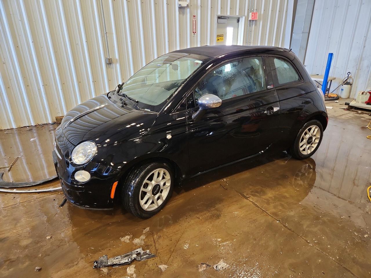 2015 FIAT 500 Pop, VIN 3C3CFFDR4FT667709 — Front end